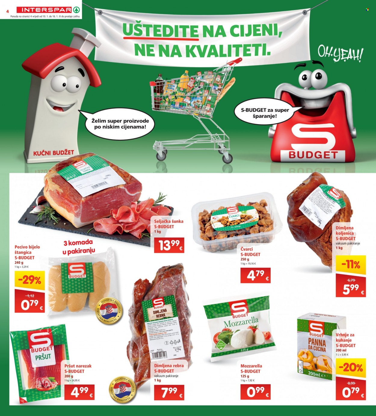 INTERSPAR katalog - 10.01.2024. - 16.01.2024. Stranica 4