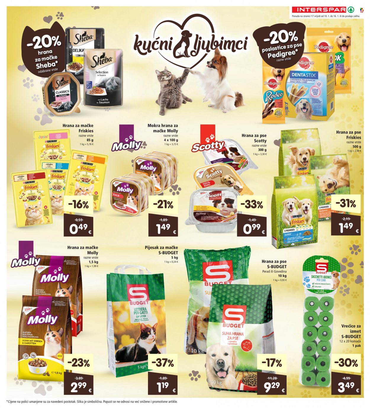 INTERSPAR katalog - 10.01.2024. - 16.01.2024. Stranica 17