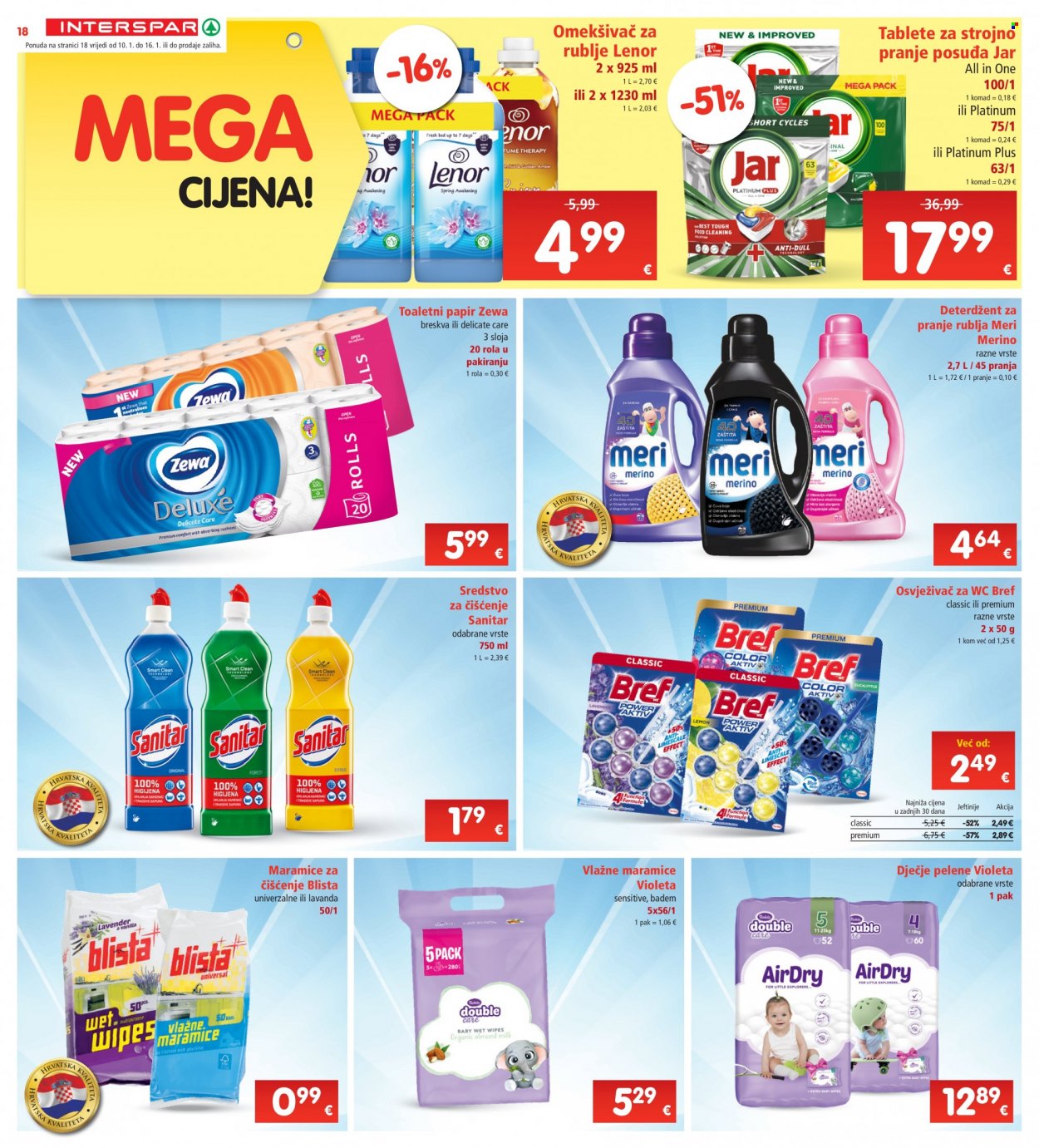 INTERSPAR katalog - 10.01.2024. - 16.01.2024. Stranica 18