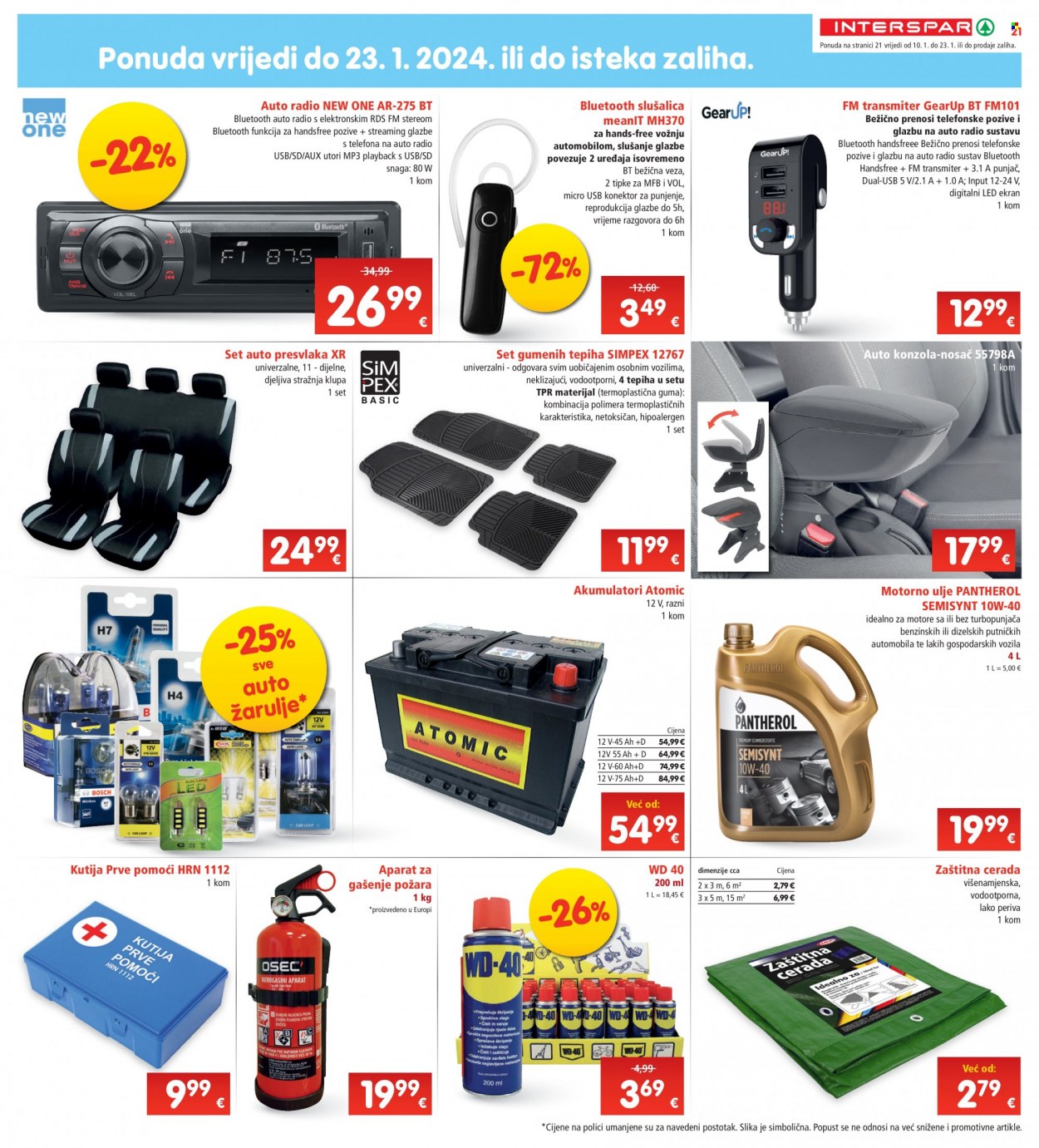 INTERSPAR katalog - 10.01.2024. - 16.01.2024. Stranica 21
