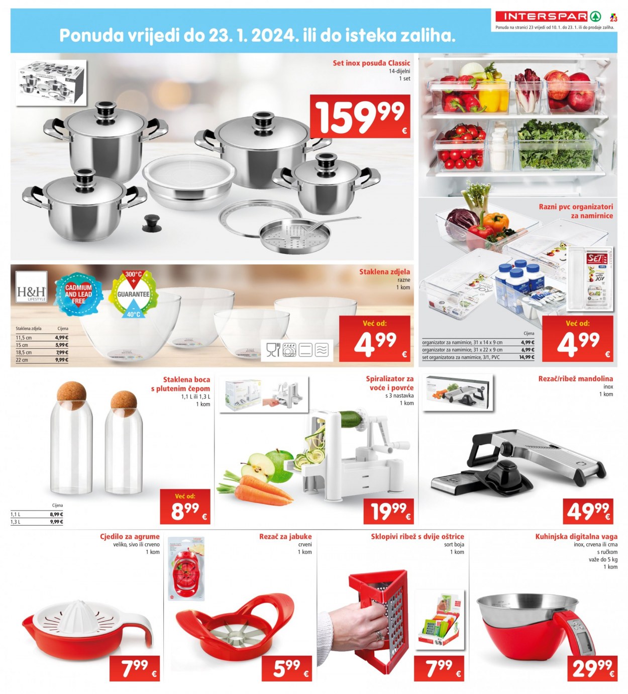 INTERSPAR katalog - 10.01.2024. - 16.01.2024. Stranica 23