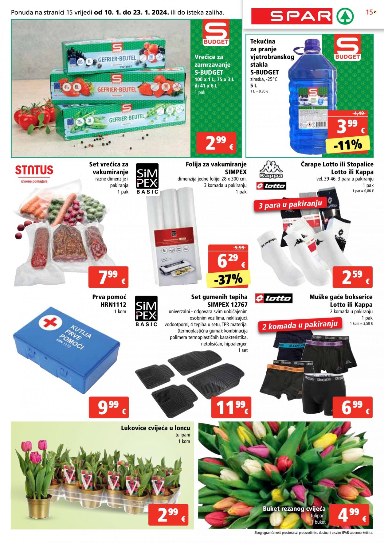 SPAR katalog - 10.01.2024. - 16.01.2024. Stranica 15