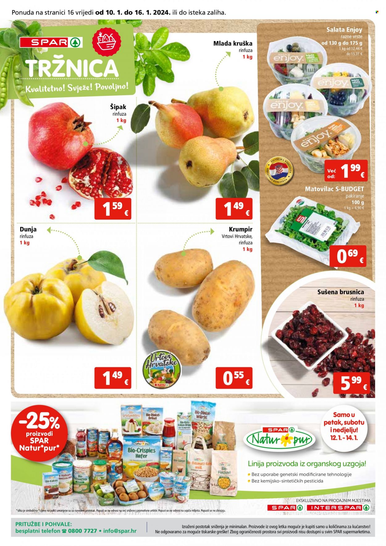 SPAR katalog - 10.01.2024. - 16.01.2024. Stranica 16