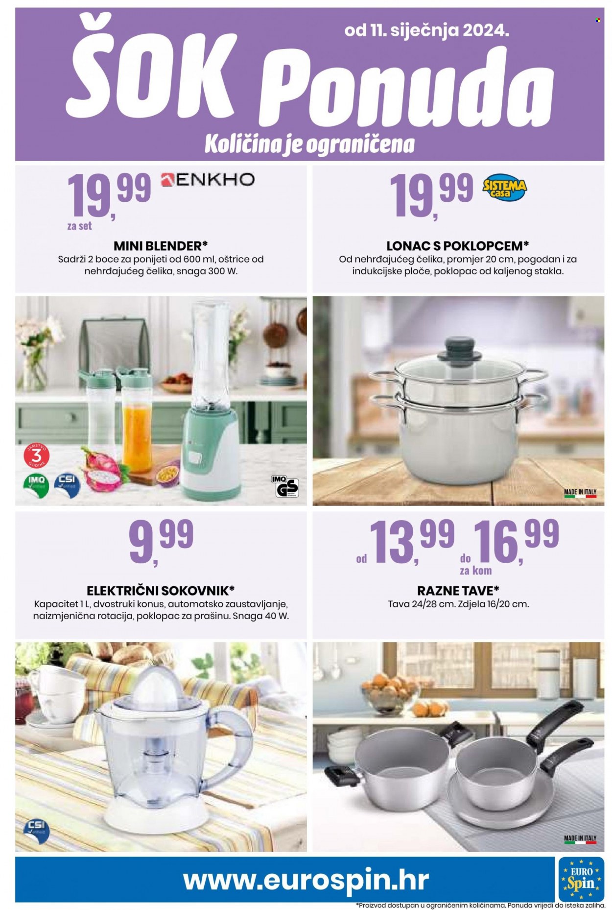 Eurospin katalog - 11.01.2024. - 17.01.2024. Stranica 13