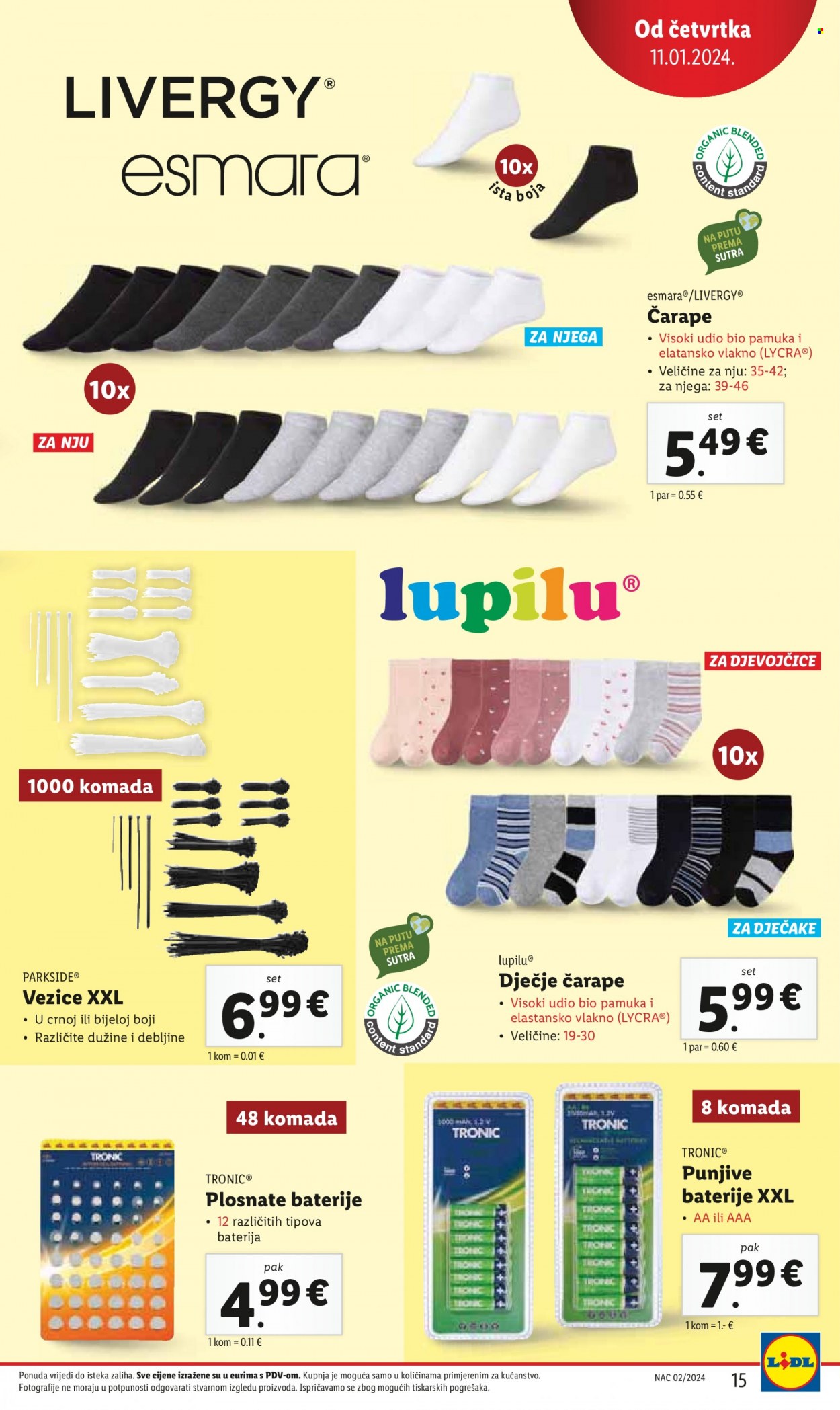 Lidl katalog - 11.01.2024. - 14.01.2024. Stranica 15