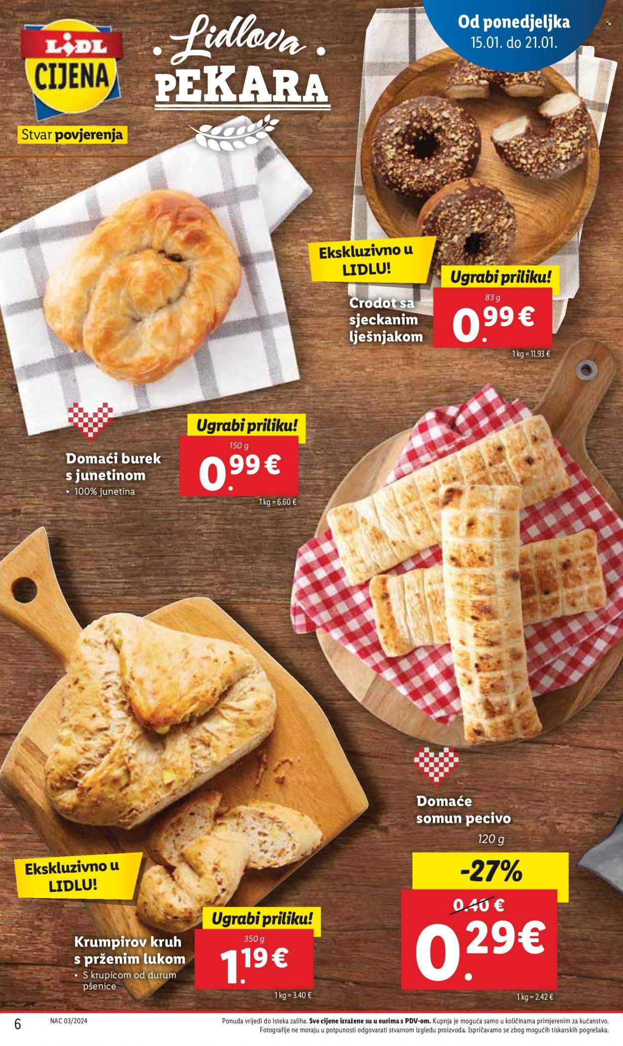 Lidl katalog - 15.01.2024. - 20.01.2024. Stranica 6
