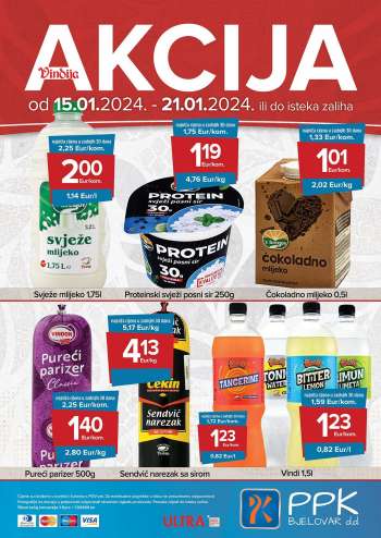 PPK Bjelovar katalog - 15.01.2024. - 21.01.2024.