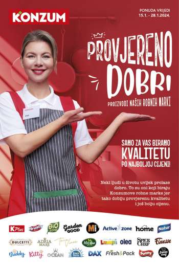 Konzum katalog - 15.01.2024. - 28.01.2024.