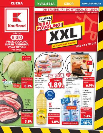 Kaufland katalog - 17.01.2024. - 23.01.2024.