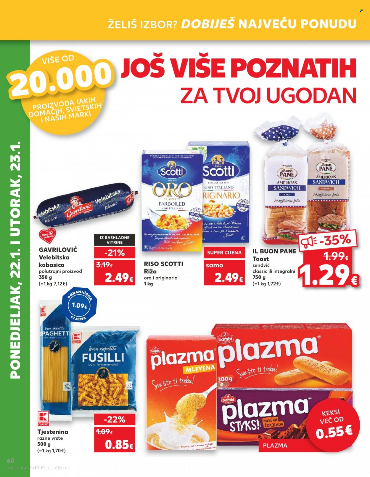 Kaufland katalog - 17.01.2024. - 23.01.2024. Stranica 60
