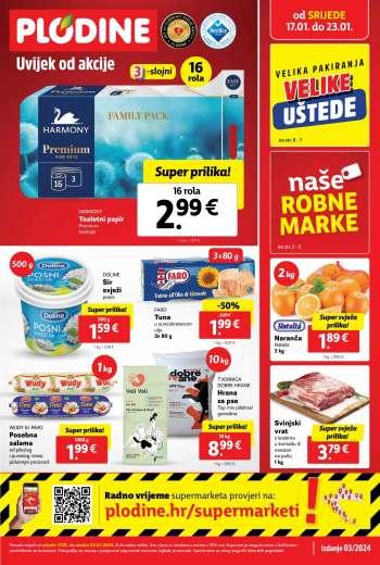 Plodine katalog - 17.01.2024. - 23.01.2024.