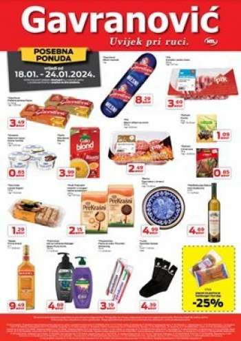 Gavranović katalog - 18.01.2024. - 24.01.2024.