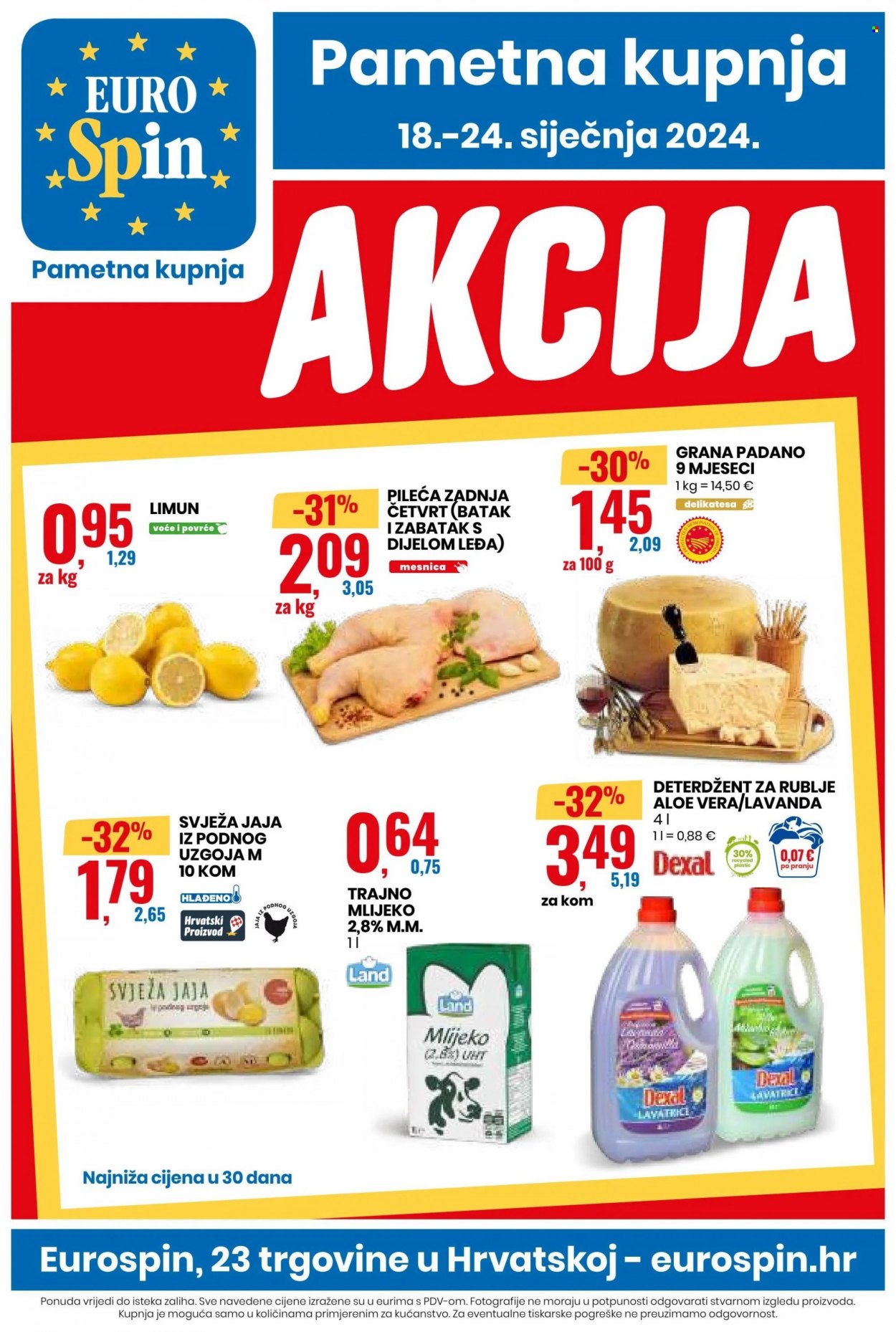 Eurospin katalog - 18.01.2024. - 24.01.2024. Stranica 1