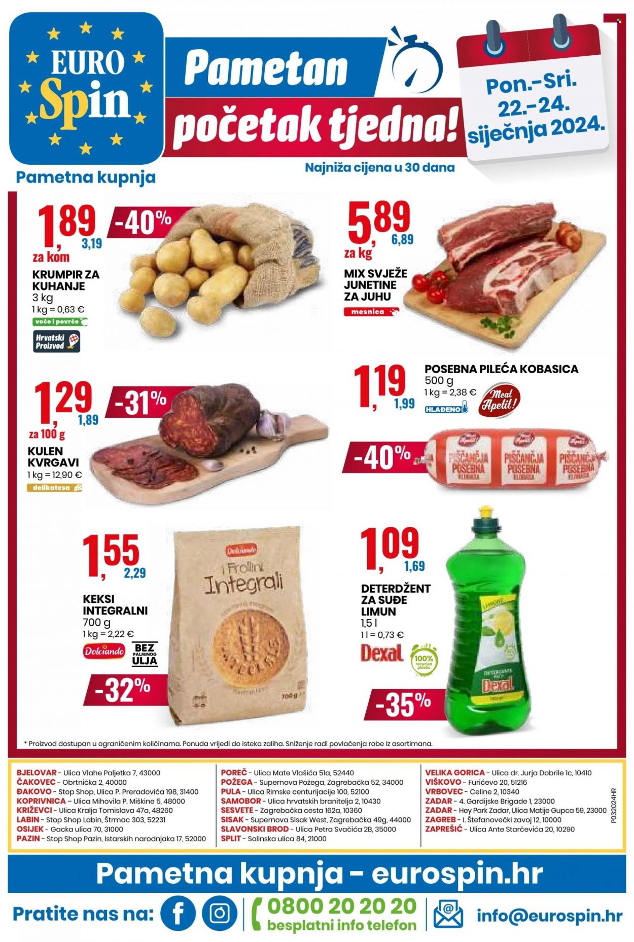 Eurospin katalog - 18.01.2024. - 24.01.2024. Stranica 16