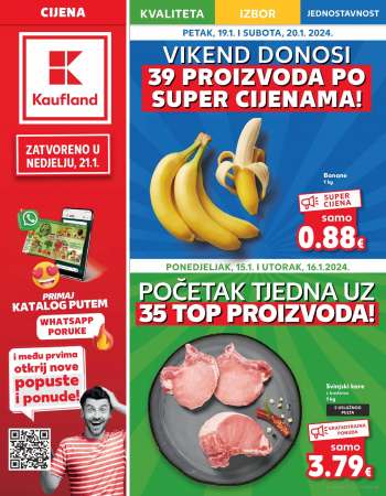 Kaufland katalog - 19.01.2024. - 23.01.2024.