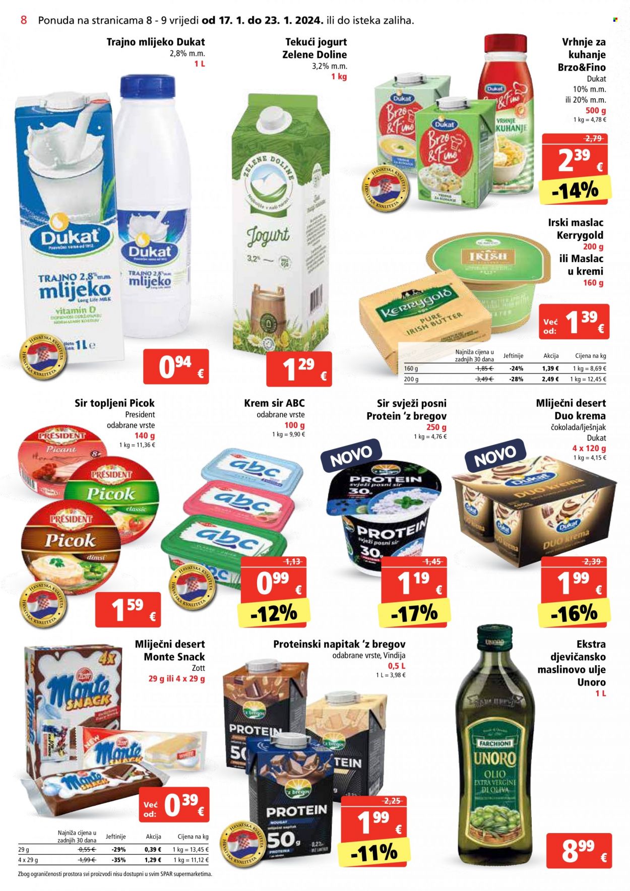 SPAR katalog - 17.01.2024. - 23.01.2024. Stranica 8