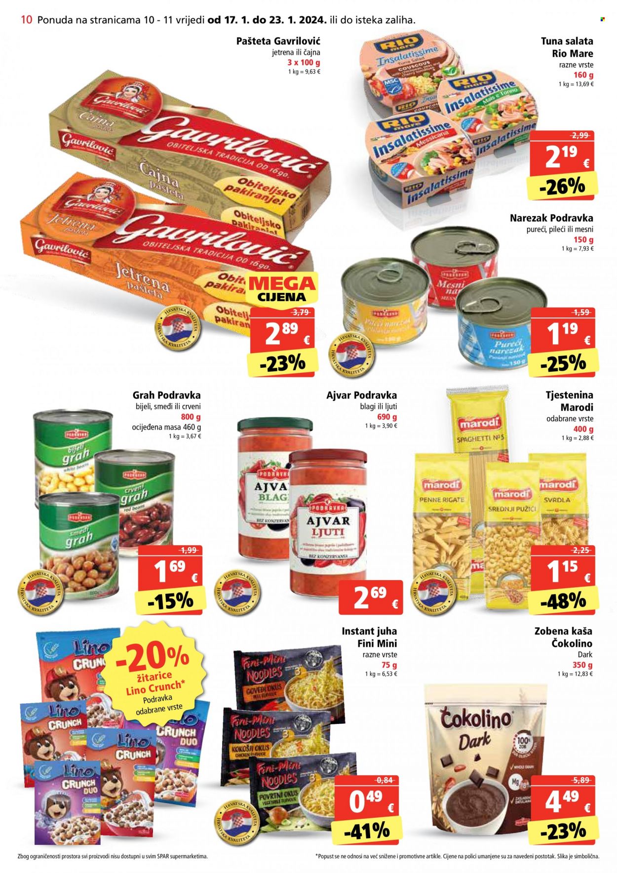 SPAR katalog - 17.01.2024. - 23.01.2024. Stranica 10