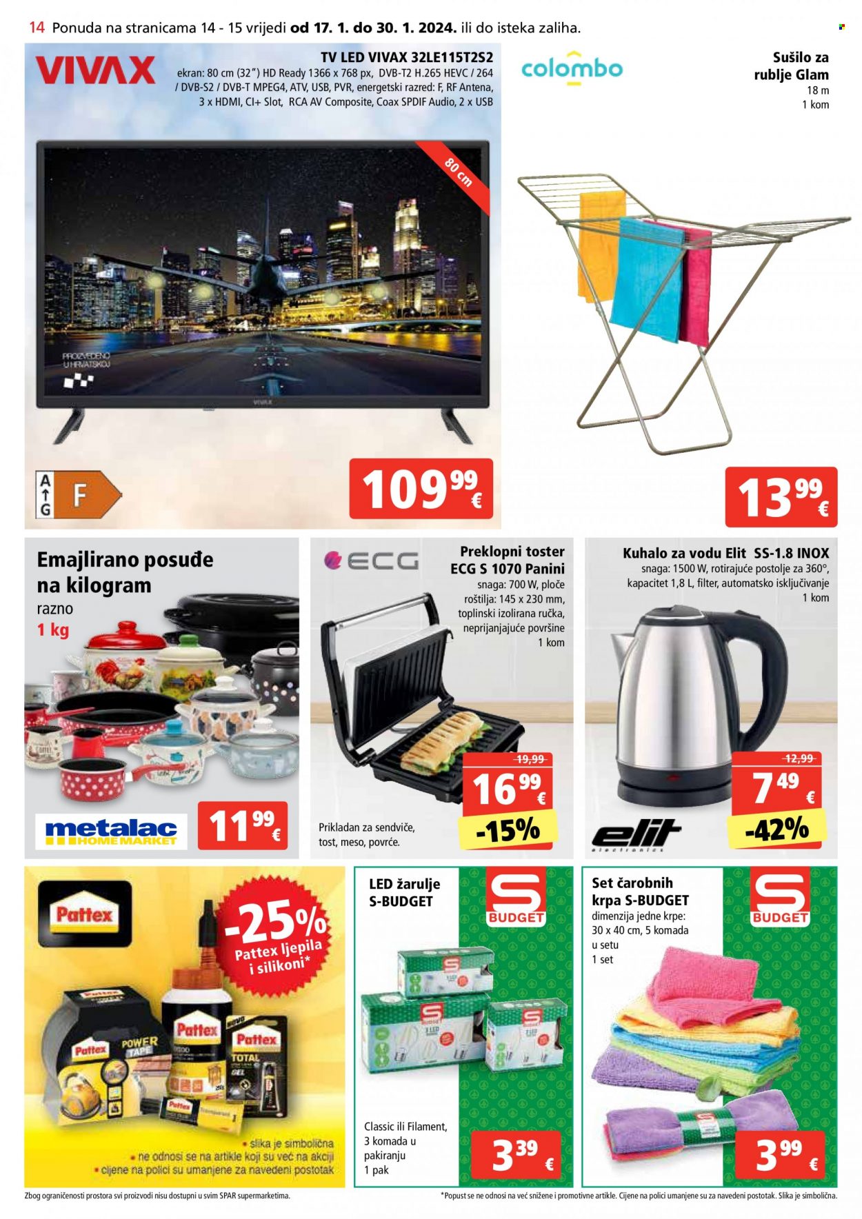 SPAR katalog - 17.01.2024. - 23.01.2024. Stranica 14