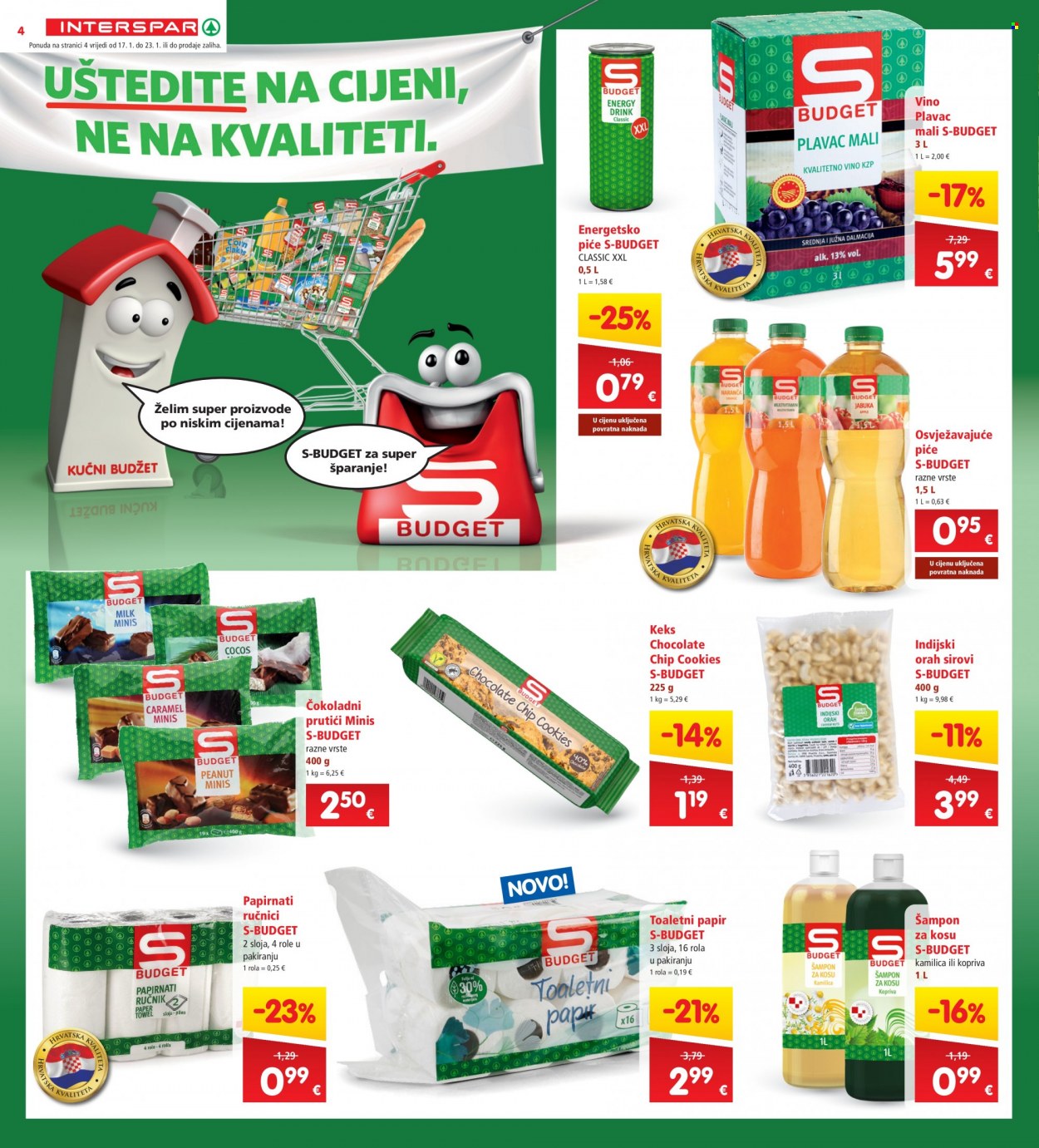 INTERSPAR katalog - 17.01.2024. - 23.01.2024. Stranica 4