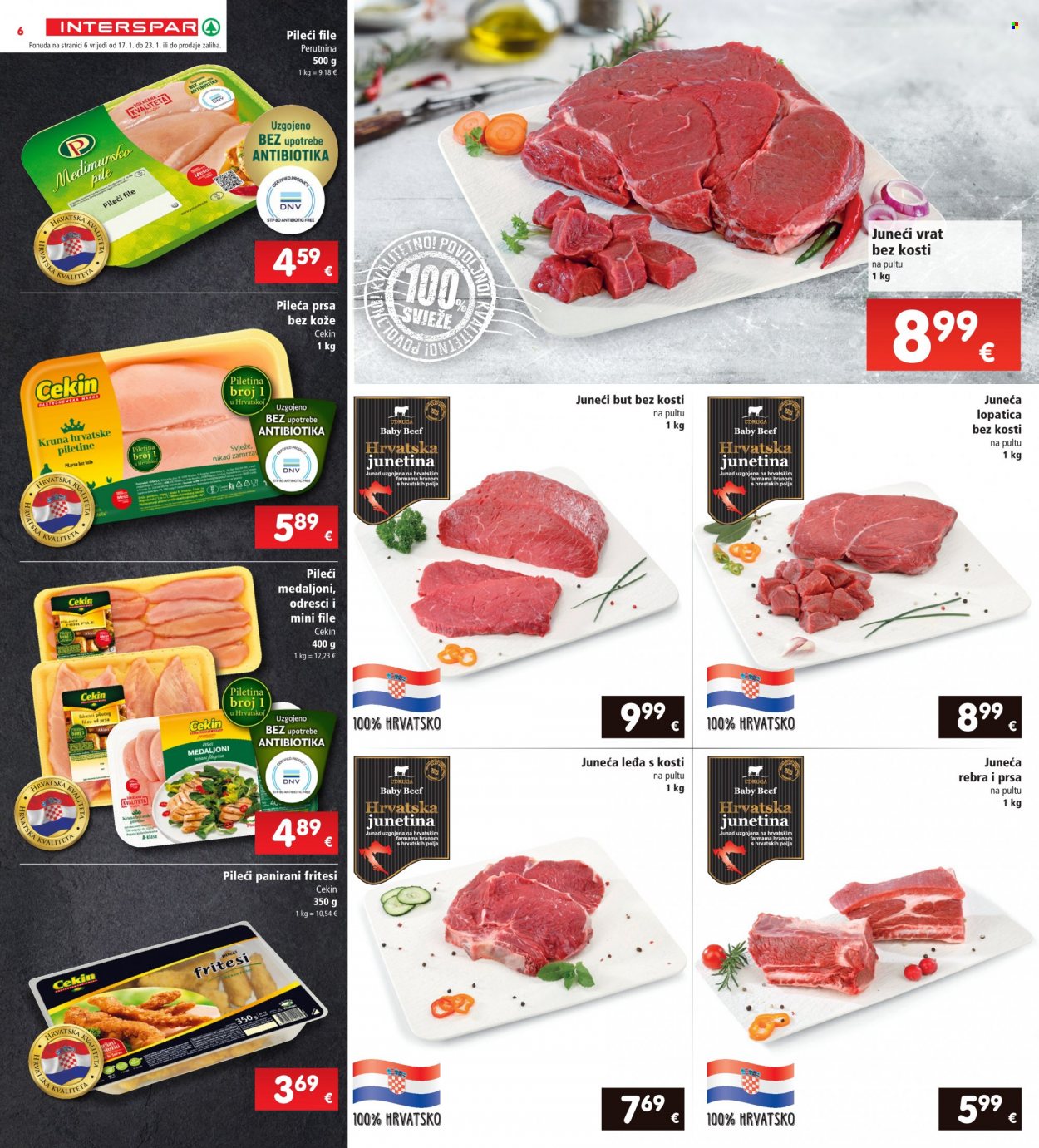 INTERSPAR katalog - 17.01.2024. - 23.01.2024. Stranica 6