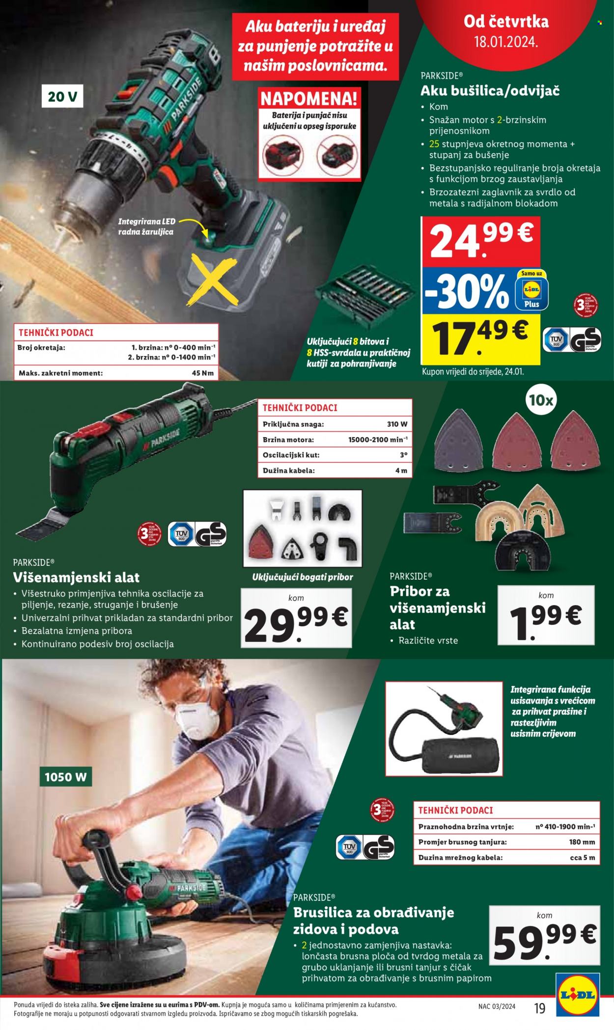 Lidl katalog - 18.01.2024. - 20.01.2024. Stranica 19