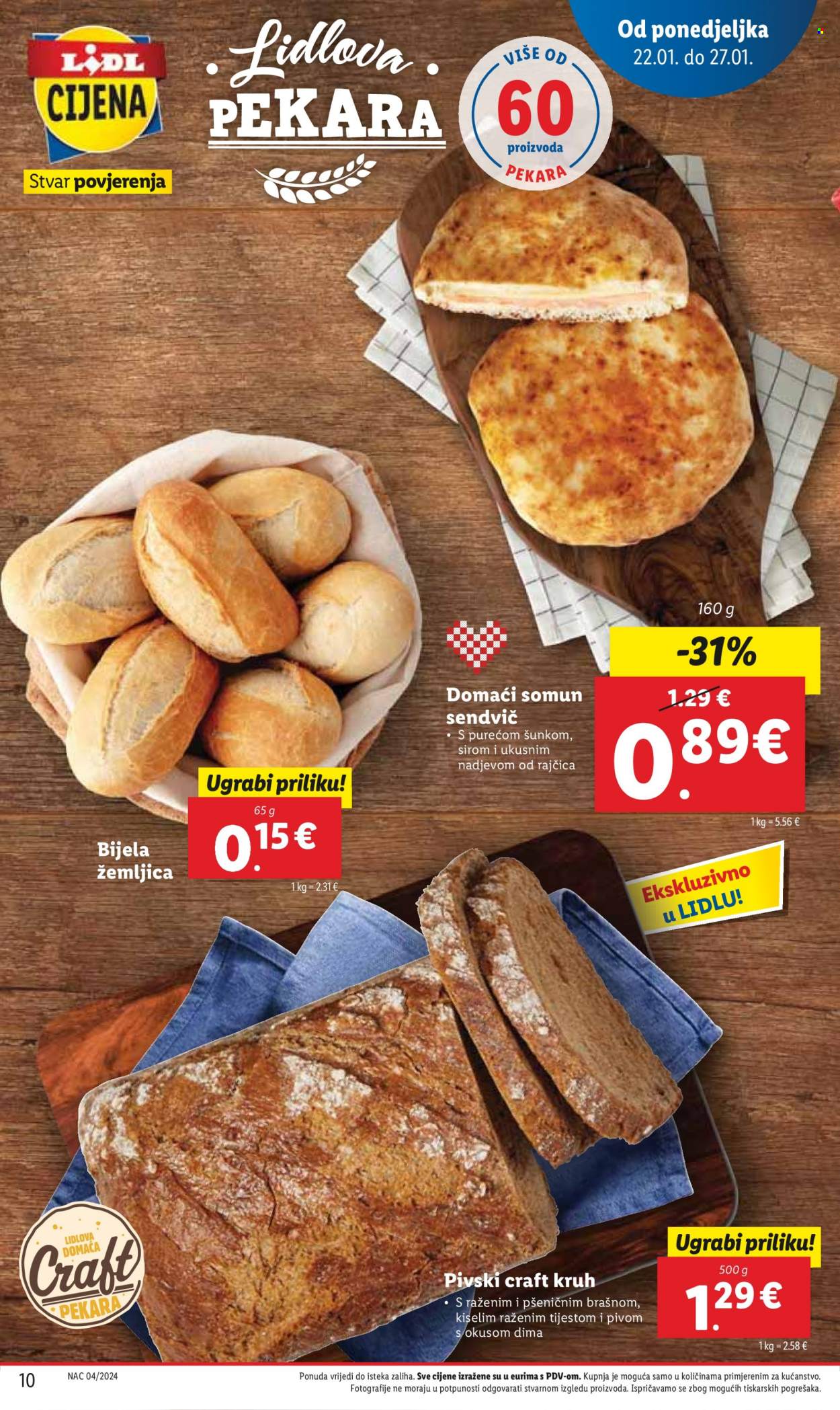 Lidl katalog - 22.01.2024. - 27.01.2024. Stranica 10