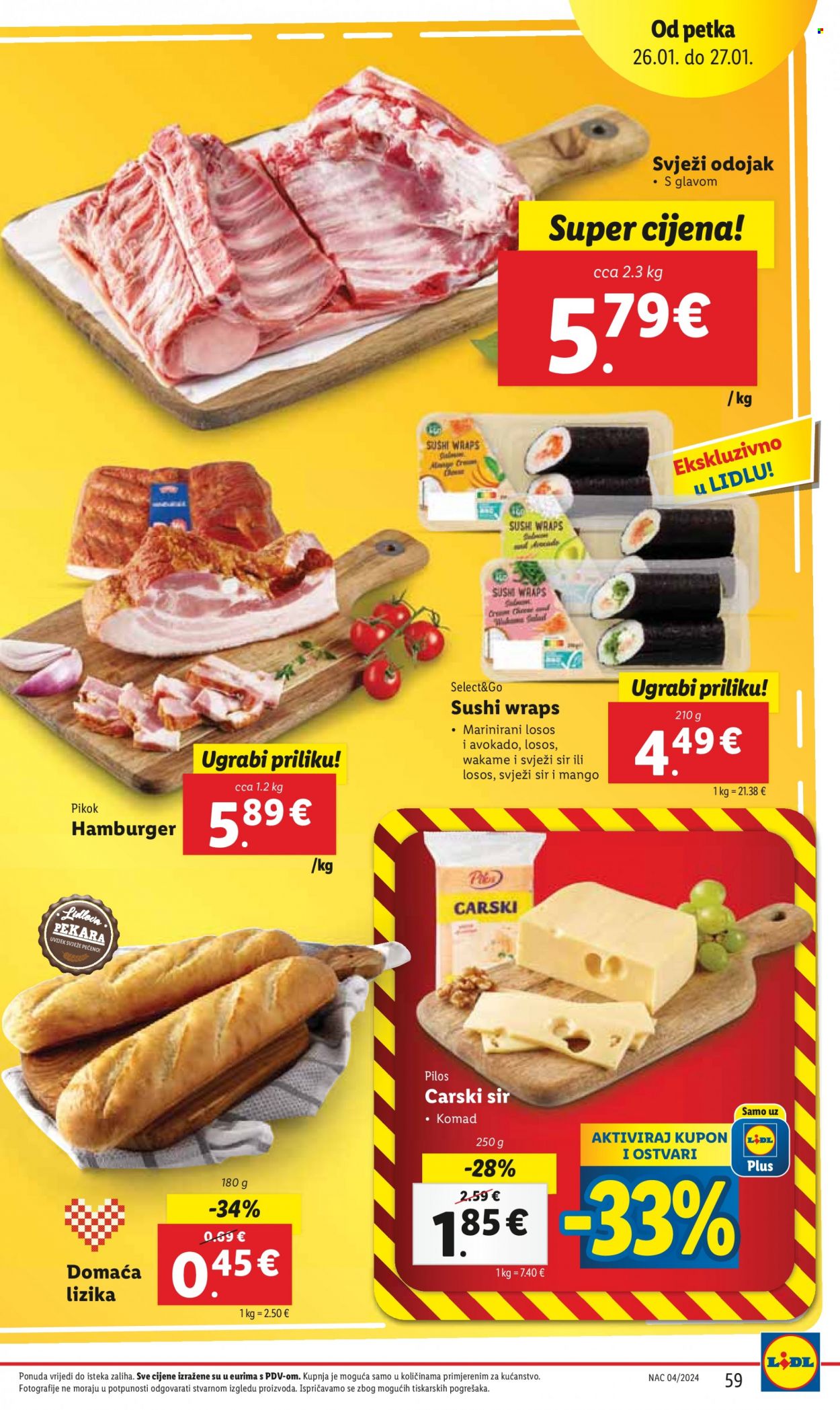Lidl katalog - 22.01.2024. - 27.01.2024. Stranica 59