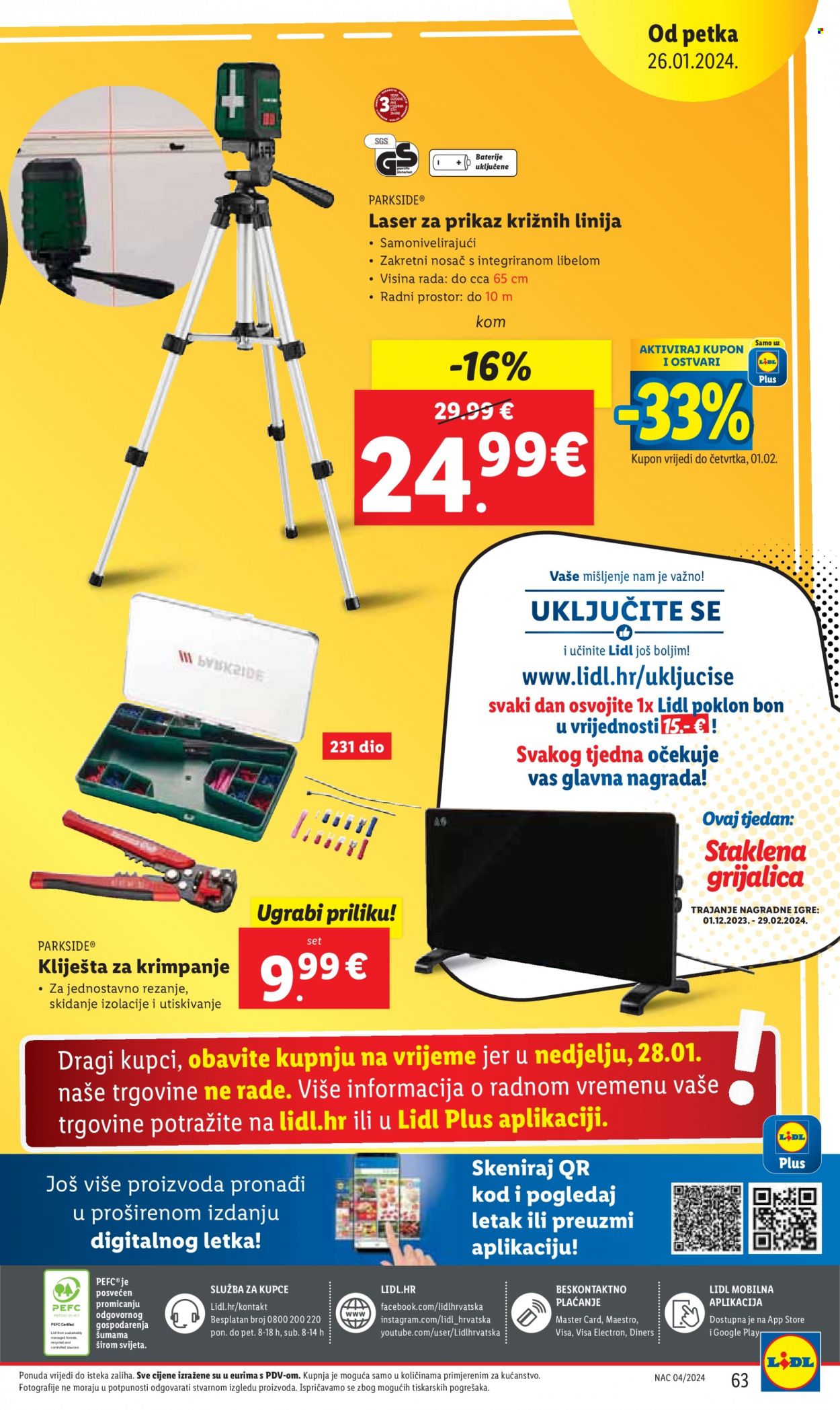 Lidl katalog - 22.01.2024. - 27.01.2024. Stranica 63