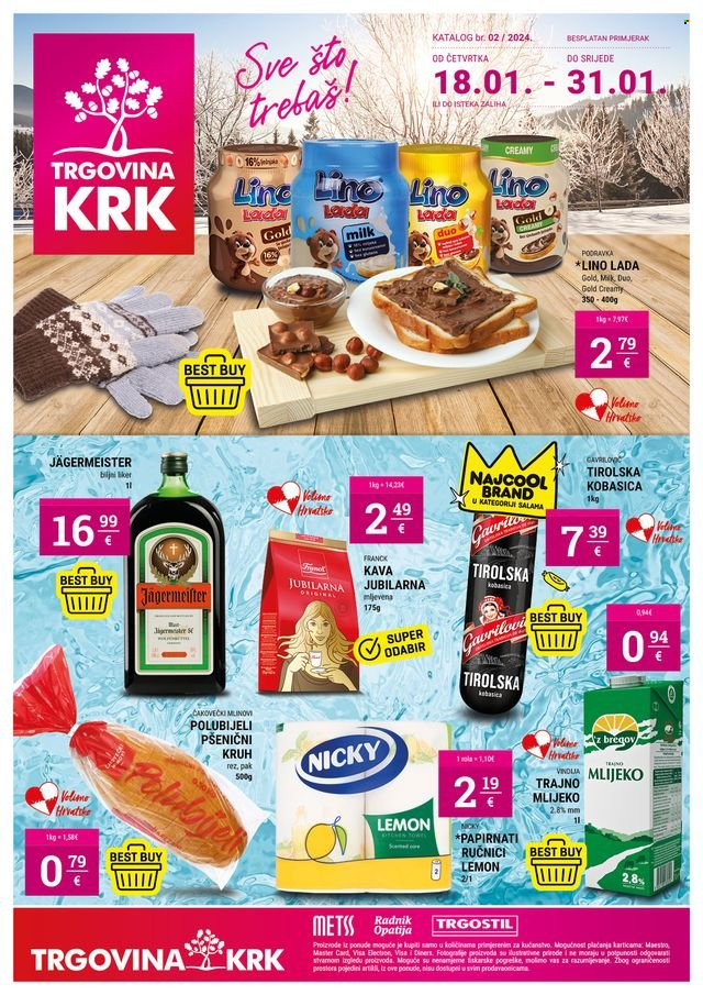 Trgovina KRK katalog - 18.01.2024. - 31.01.2024. Stranica 1