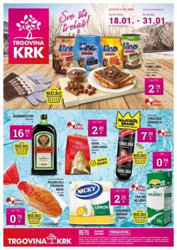 Trgovina KRK katalog - 18.01.2024. - 31.01.2024.