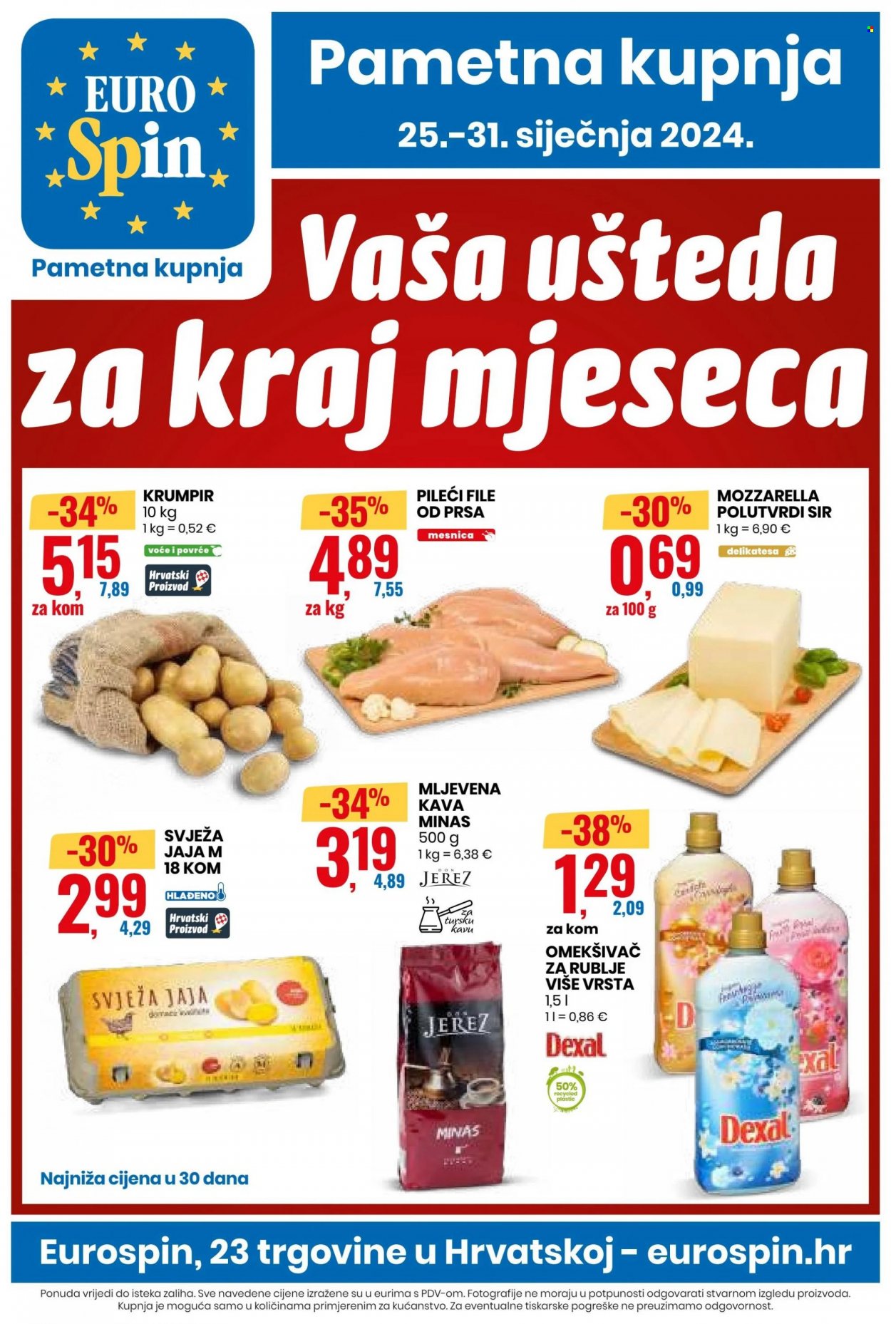 Eurospin katalog - 25.01.2024. - 31.01.2024. Stranica 1