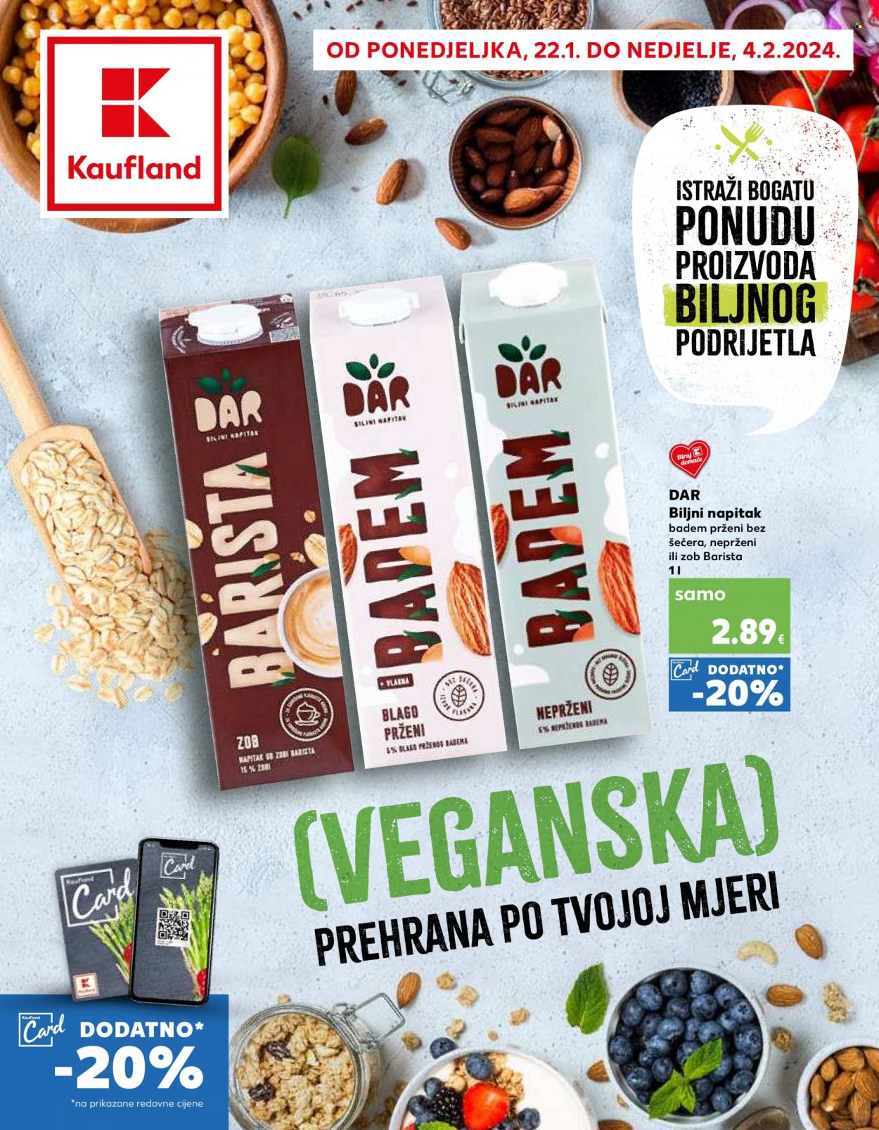 Kaufland katalog - 22.01.2024. - 04.02.2024. Stranica 1