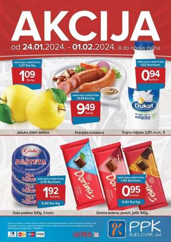 PPK Bjelovar katalog - 24.01.2024. - 01.02.2024.