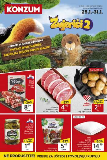 Konzum katalog - 25.01.2024. - 31.01.2024.