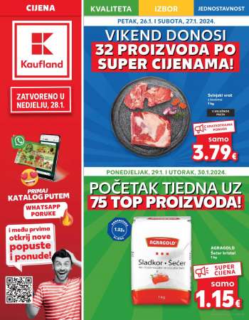 Kaufland katalog - 26.01.2024. - 30.01.2024.