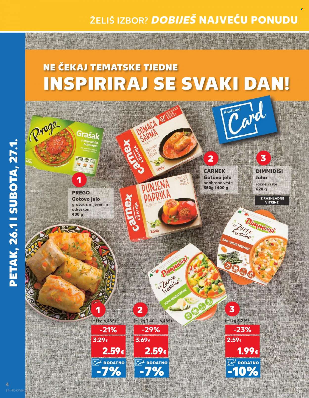 Kaufland katalog - 26.01.2024. - 30.01.2024. Stranica 4