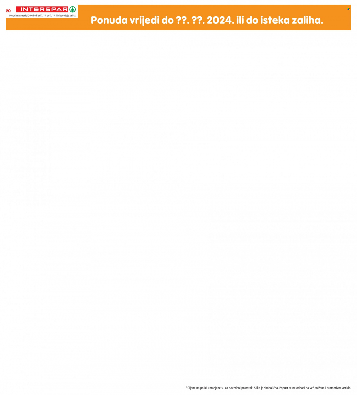 INTERSPAR katalog - 24.01.2024. - 30.01.2024. Stranica 20