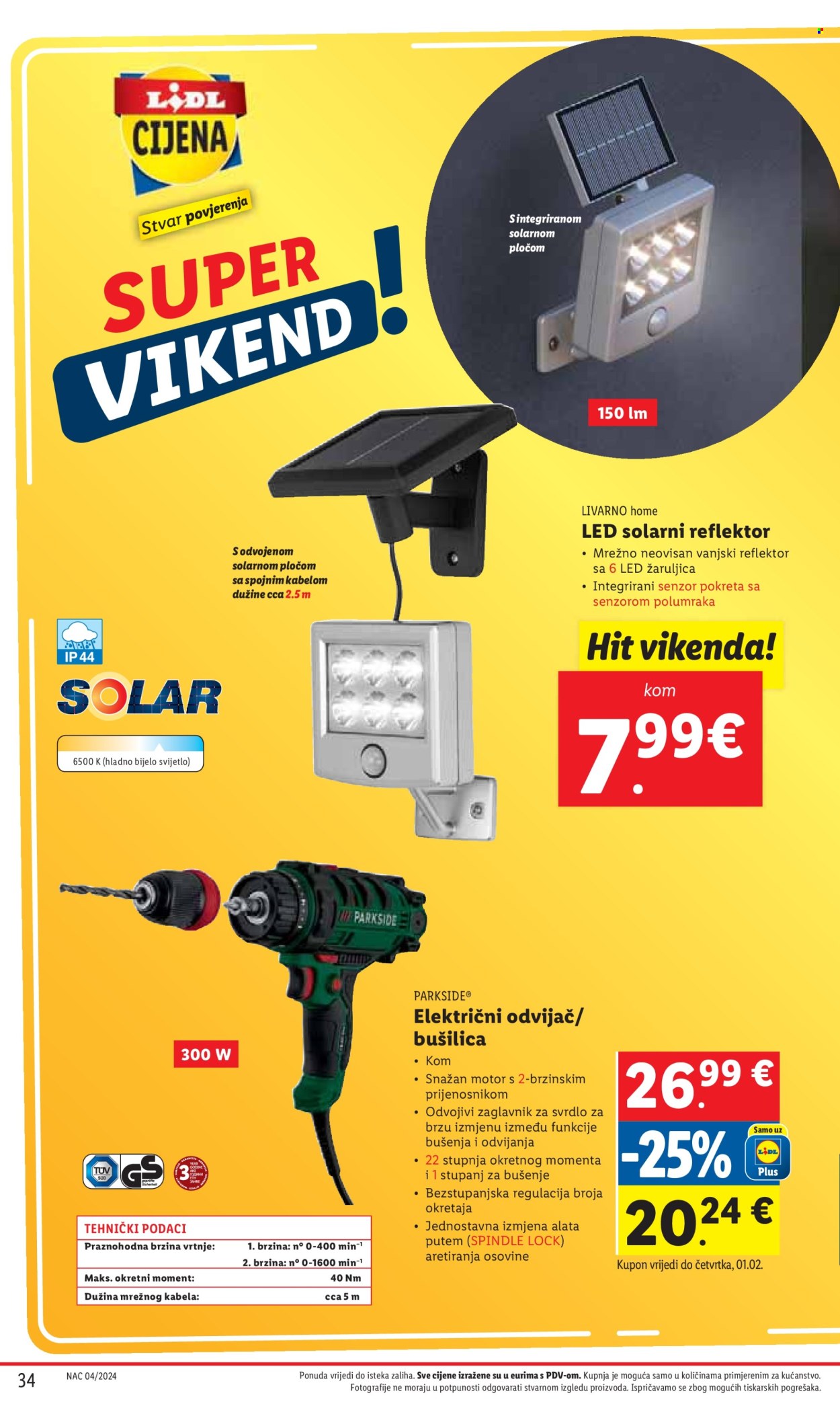 Lidl katalog - 25.01.2024. - 27.01.2024. Stranica 34
