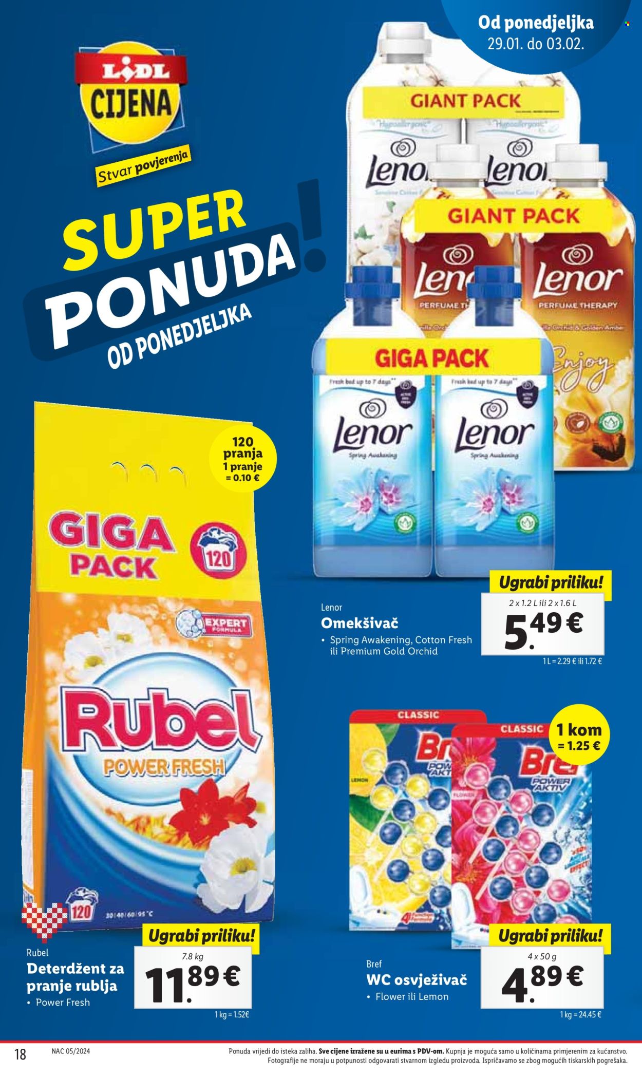 Lidl katalog - 29.01.2024. - 03.02.2024. Stranica 18