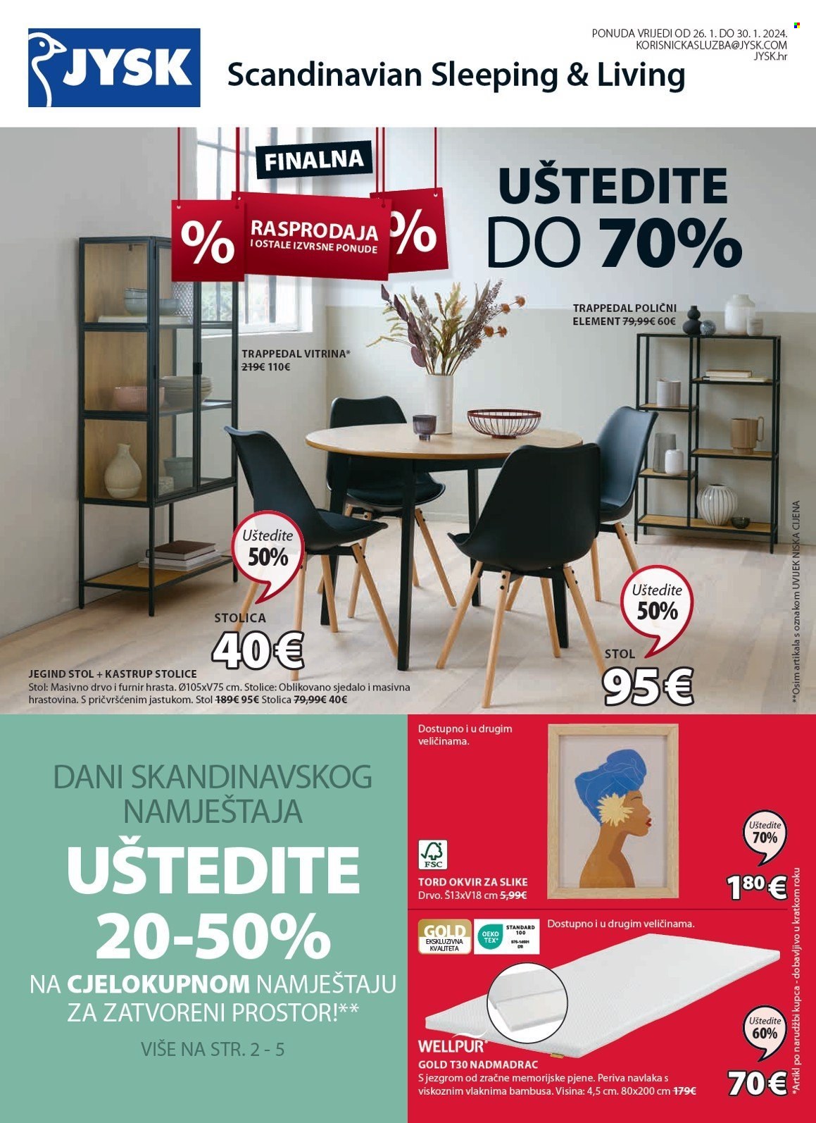 JYSK katalog - 26.01.2024. - 30.01.2024. Stranica 2