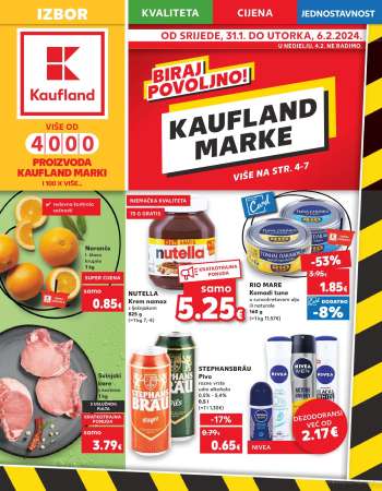 Kaufland katalog - 31.01.2024. - 06.02.2024.
