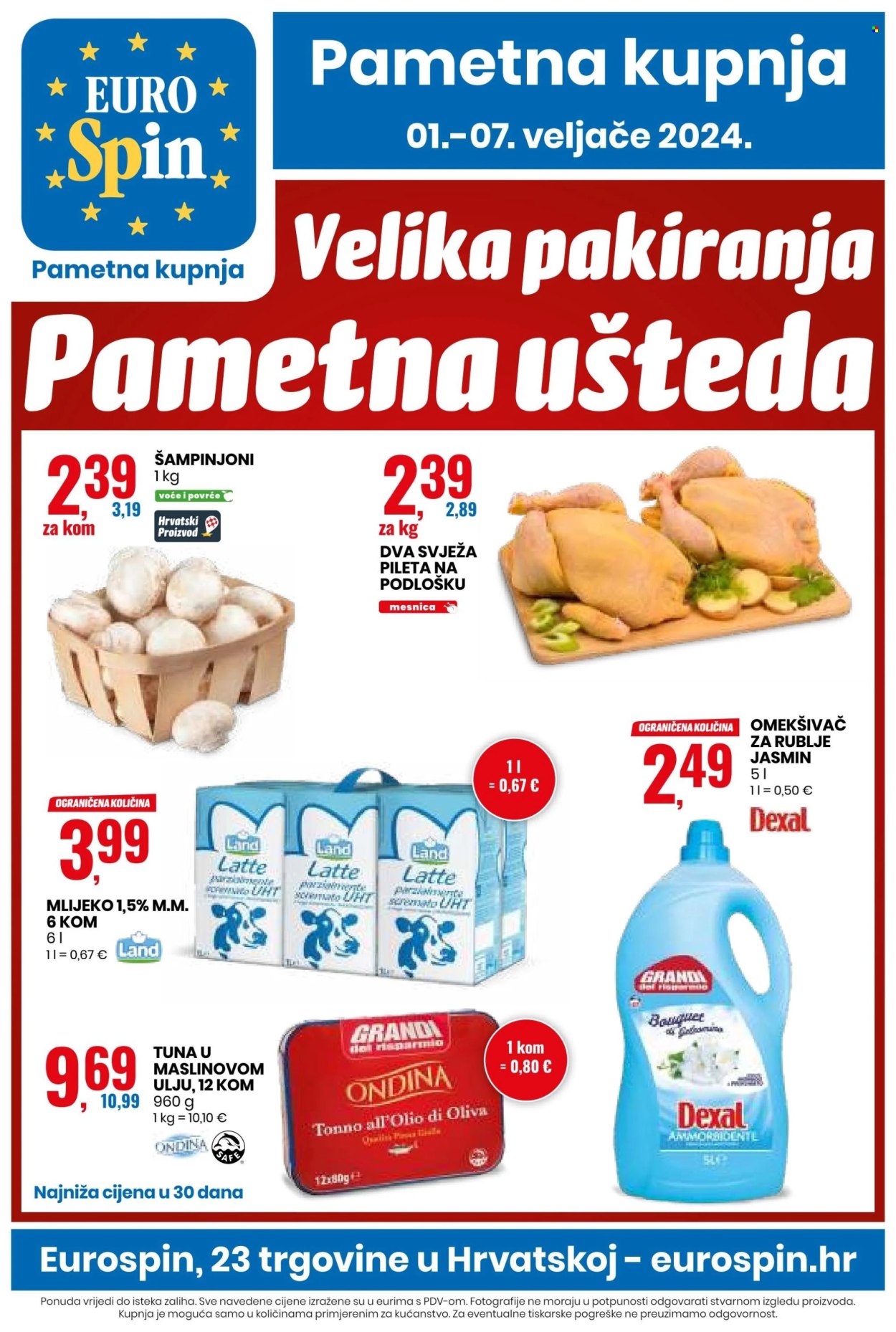 Eurospin katalog - 01.02.2024. - 07.02.2024. Stranica 1