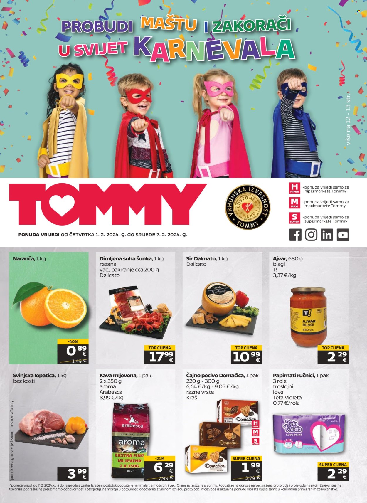 Tommy katalog - 01.02.2024. - 07.02.2024. Stranica 1