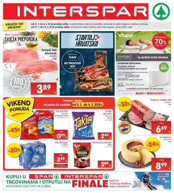 INTERSPAR katalog - 31.01.2024. - 06.02.2024.