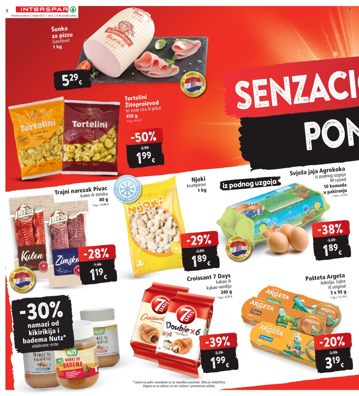 INTERSPAR katalog - 31.01.2024. - 06.02.2024. Stranica 2
