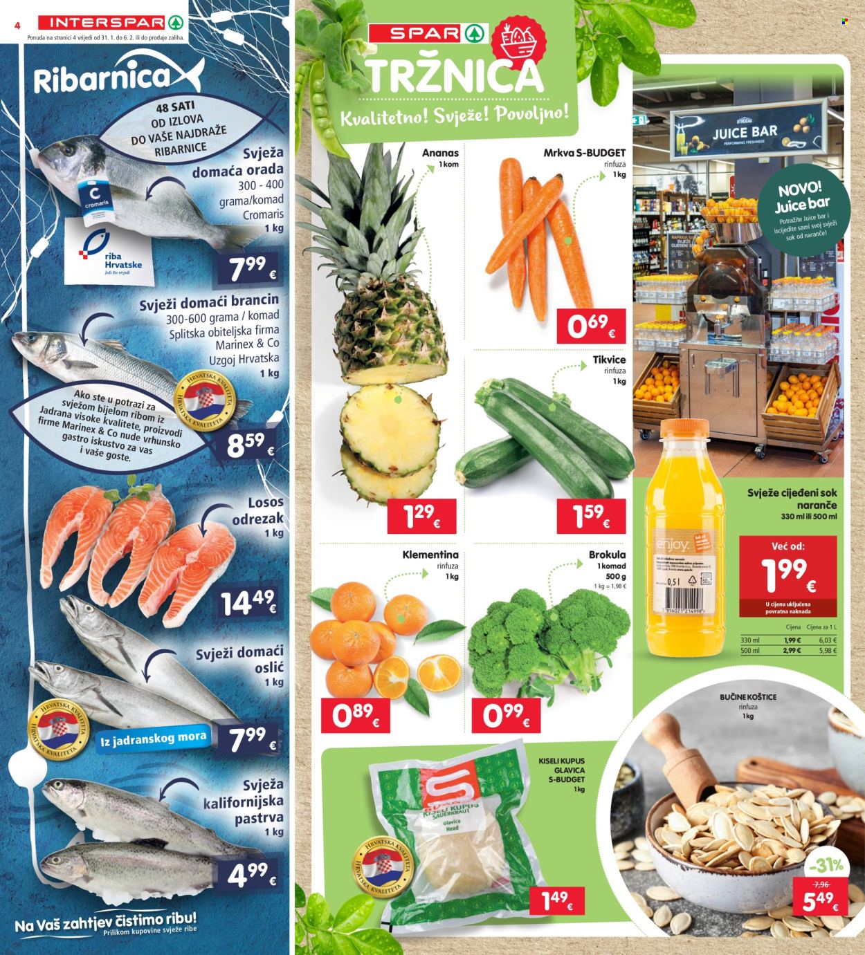 INTERSPAR katalog - 31.01.2024. - 06.02.2024. Stranica 4