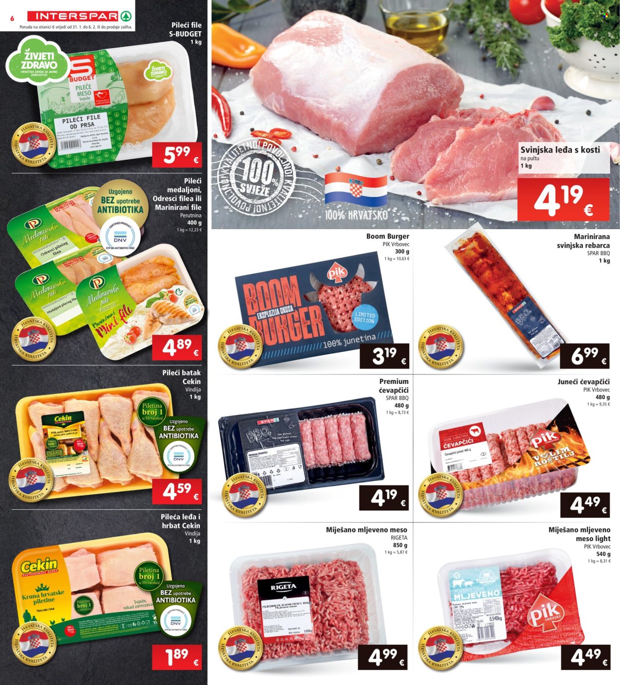 INTERSPAR katalog - 31.01.2024. - 06.02.2024. Stranica 6