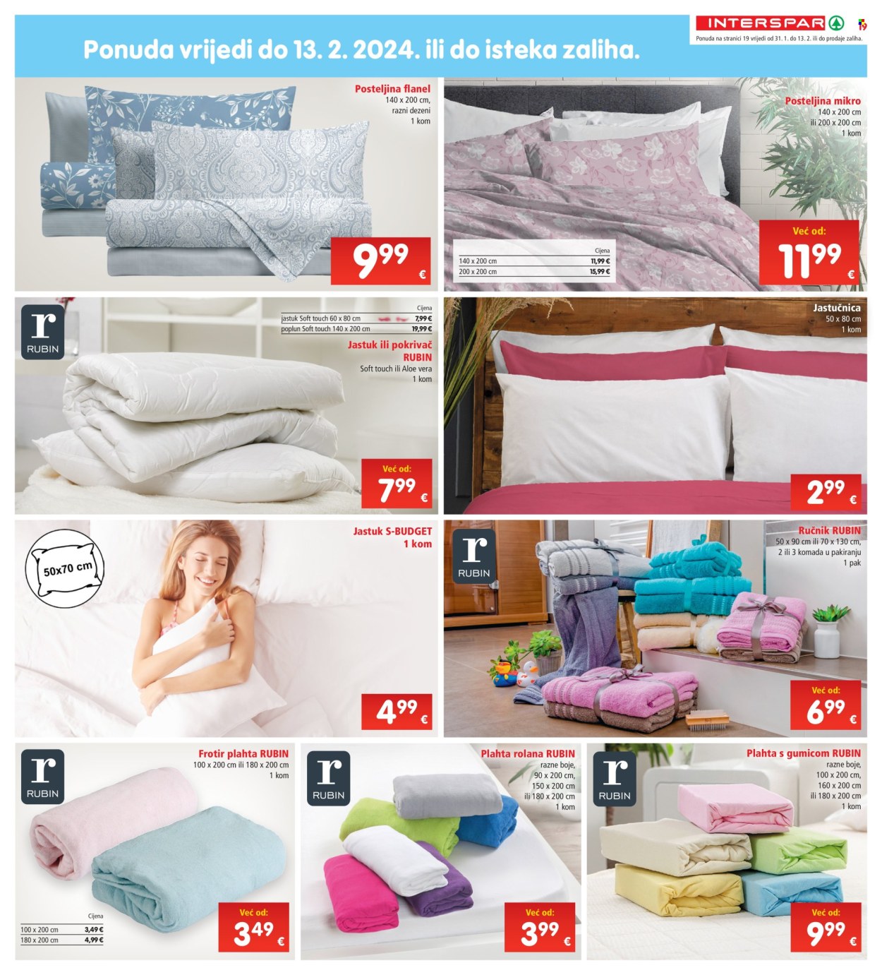 INTERSPAR katalog - 31.01.2024. - 06.02.2024. Stranica 19