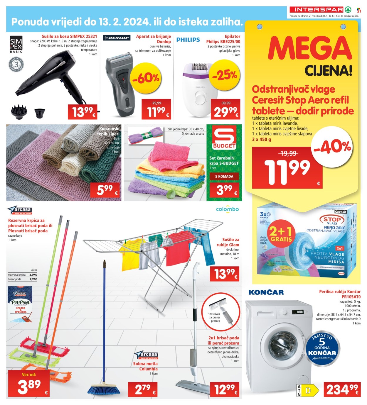INTERSPAR katalog - 31.01.2024. - 06.02.2024. Stranica 21