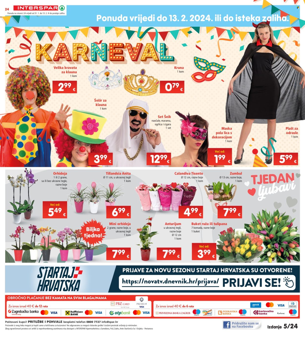 INTERSPAR katalog - 31.01.2024. - 06.02.2024. Stranica 24
